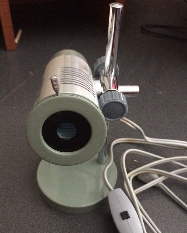 illuminazione dei vecchi microscopi a specchio!